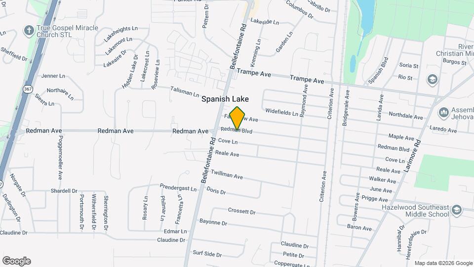 1538 Redman Blvd Map and Location Details