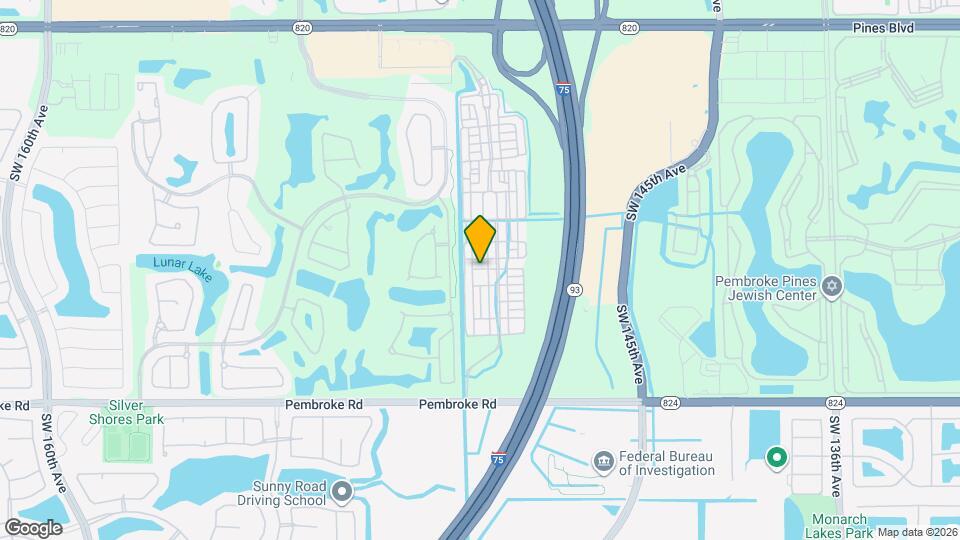 14762 SW 12th St Map and Location Details