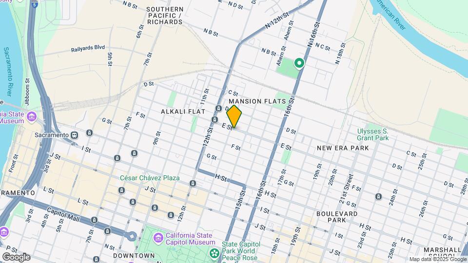 501-505 13th St Map and Location Details