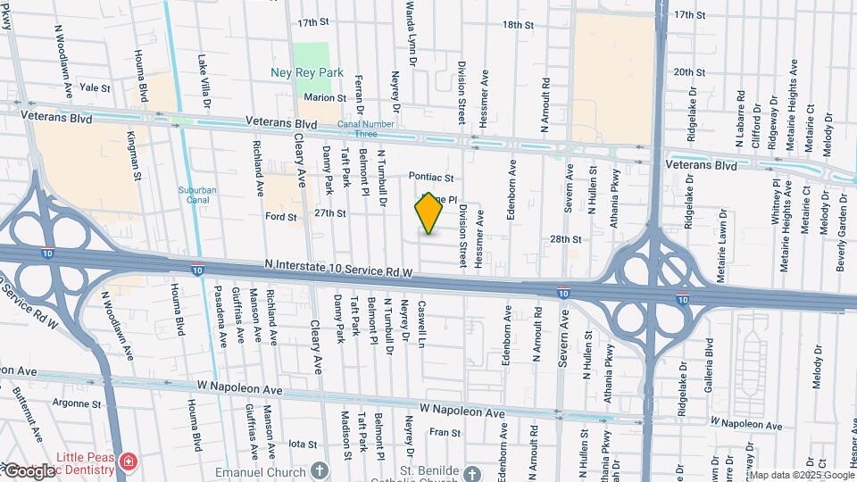 3735 Brandywine Dr Map and Location Details