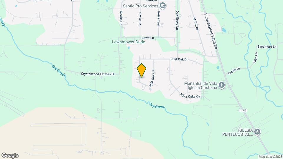 18009 Split Oak Cir Map and Location Details