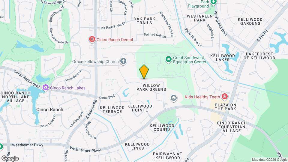 21338 Twisted Willow Ln Map and Location Details