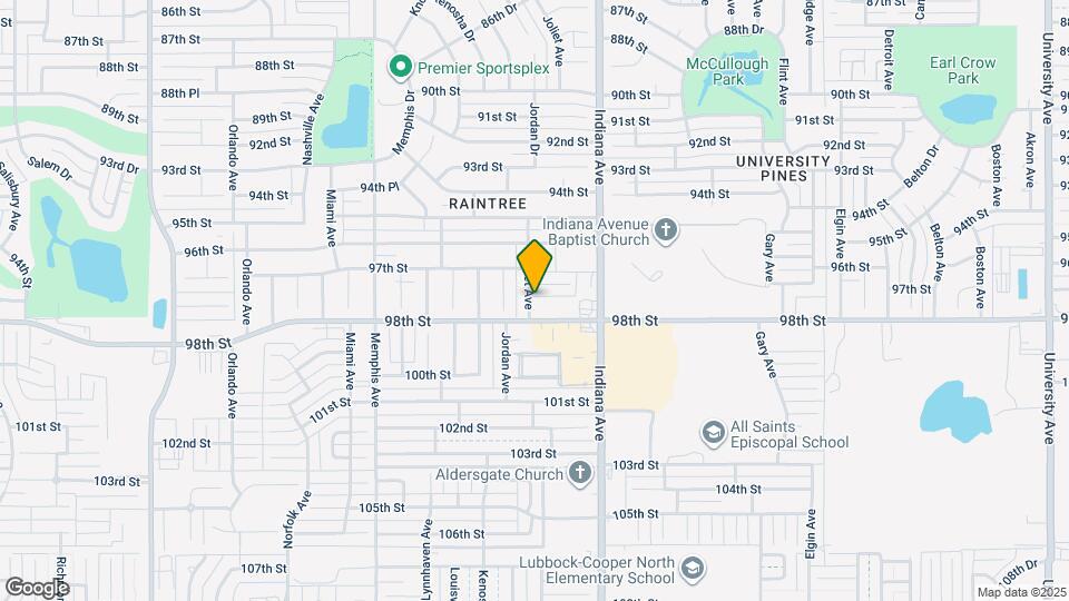 9707 Joliet Ave Map and Location Details