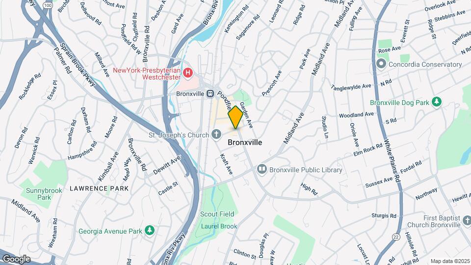 120-124 Pondfield Rd Mapa y Detalles de la Ubicación