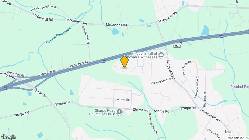 3629 Sweet Birch Dr Mapa y Detalles de la Ubicación