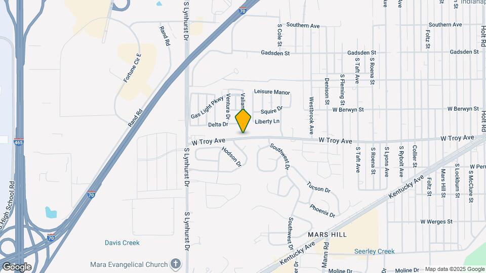 4936 W Troy Ave Map and Location Details