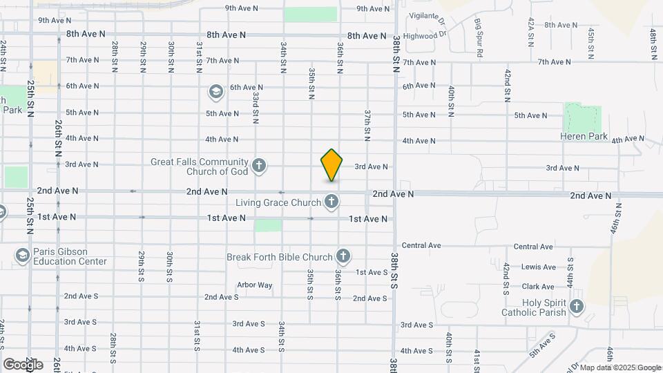 3521 2nd Ave N Map and Location Details