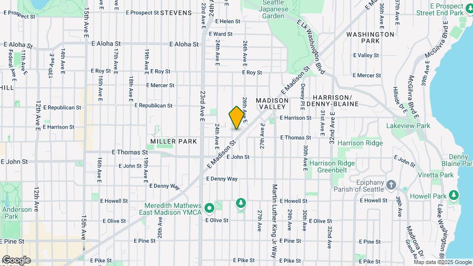 2512 E Madison St Map and Location Details