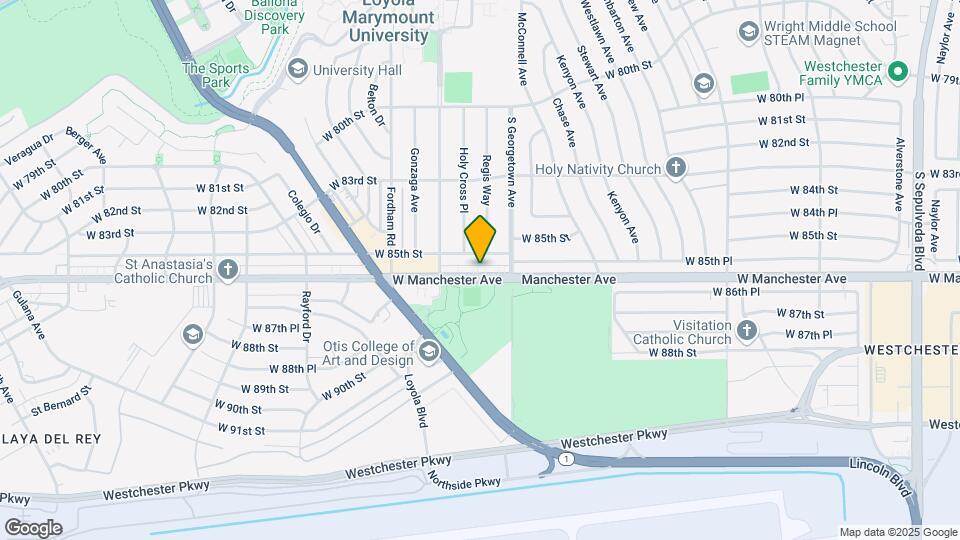 7037 W Manchester Ave, Unit 7037 W. Manchester Ave LA Map and Location Details