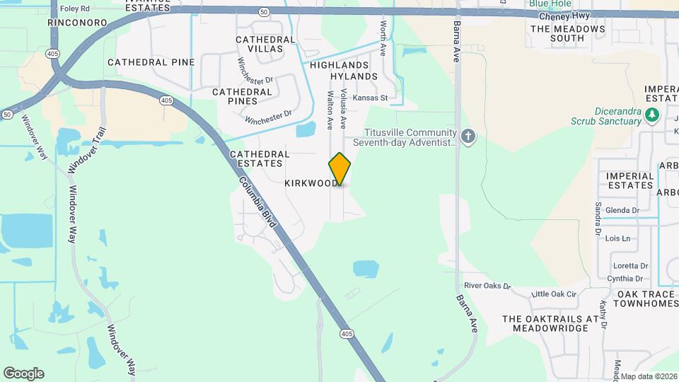 5110 Volusia Ave Map and Location Details