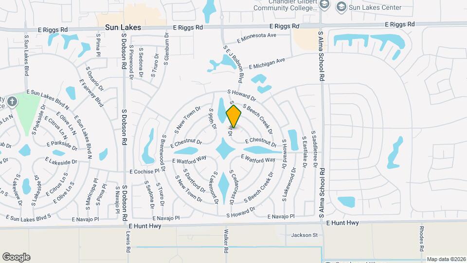 26007 S Cedarcrest Dr Map and Location Details