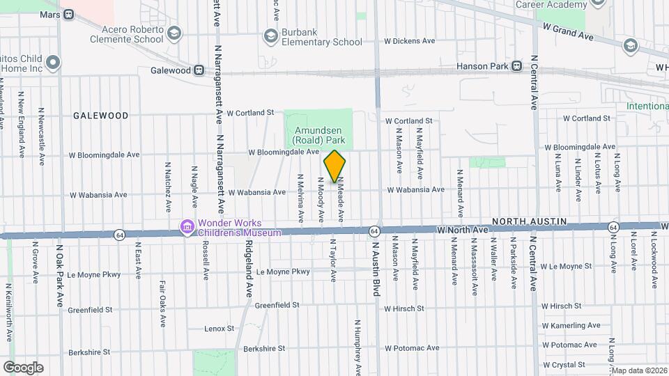 1700 N Meade Ave, Unit 2 Map and Location Details