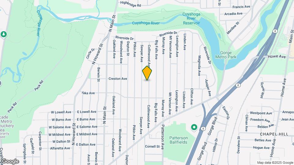 1138 Collinwood Ave Map and Location Details