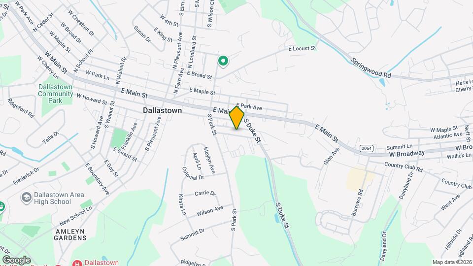 463 E Market Ave Map and Location Details