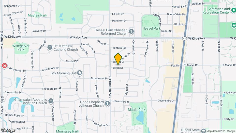 806 Breen Dr Map and Location Details