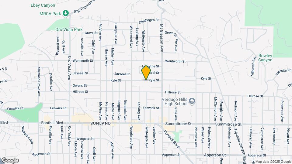 7900 Kyle St Map and Location Details
