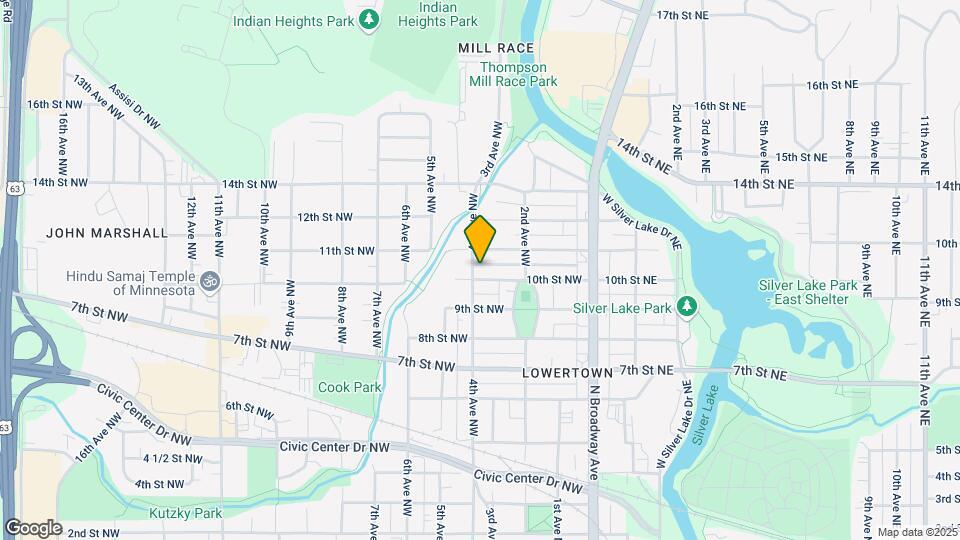 311 10th St NW Map and Location Details