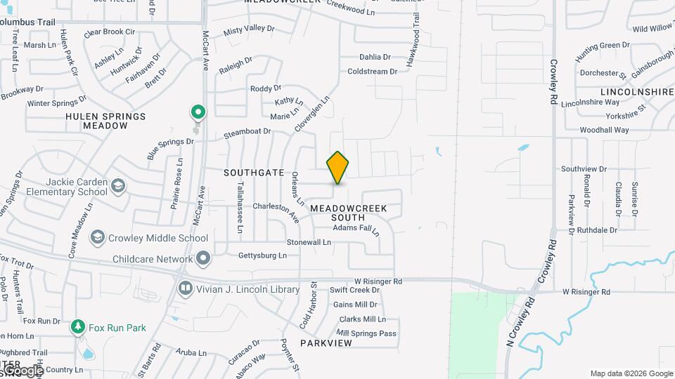 8425 Vicksburg Ln Map and Location Details