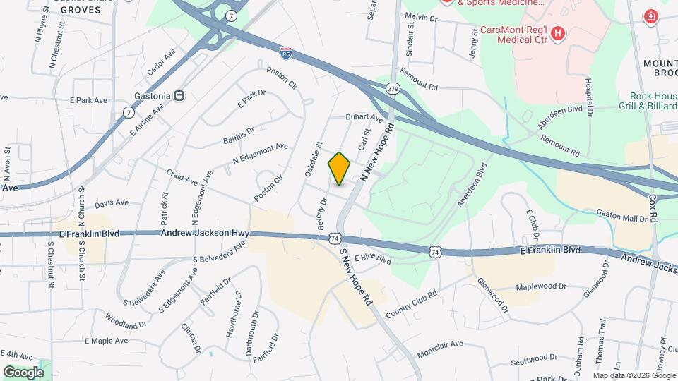 1506 Wayside Dr Map and Location Details