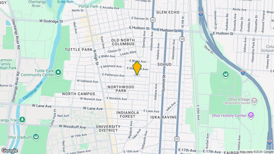 197 E Patterson Ave Mapa y Detalles de la Ubicación