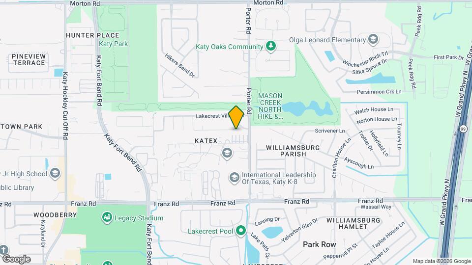 24415 Lakecrest Town Dr Map and Location Details