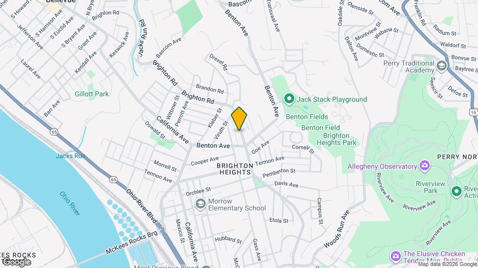 3827-3827 Brighton Rd Map and Location Details