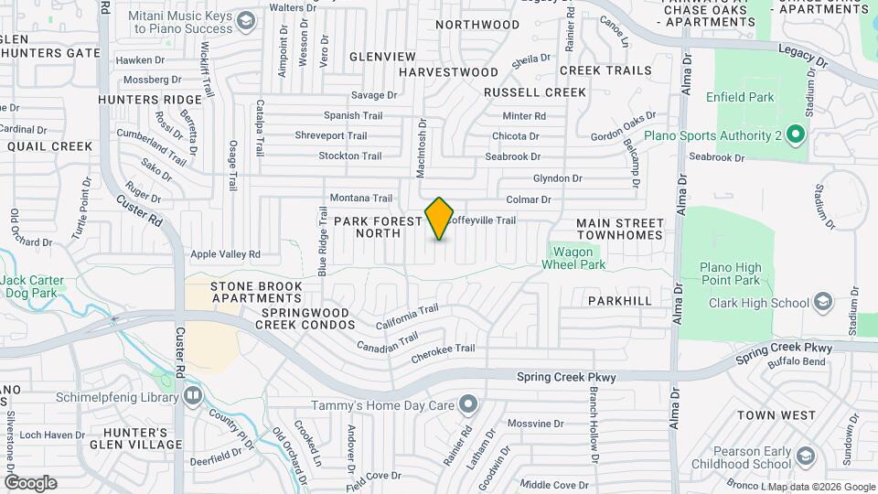 6513 Caddo Ct Map and Location Details