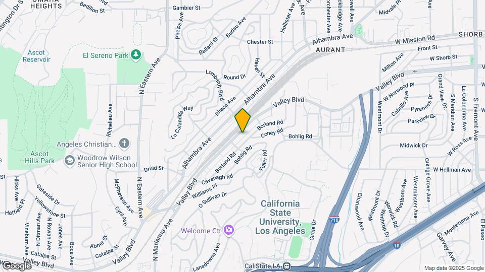 5150 Valley Blvd Map and Location Details