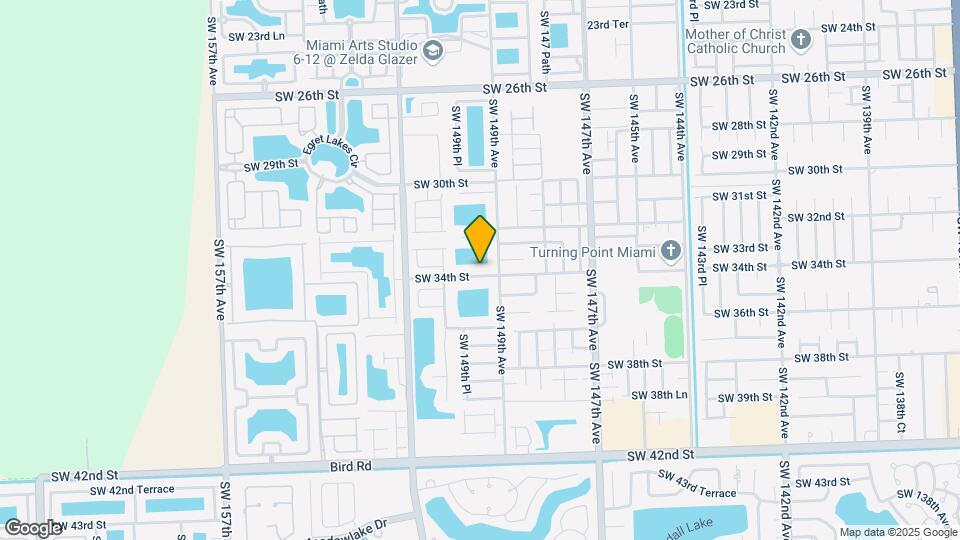 14935 SW 34th St Map and Location Details