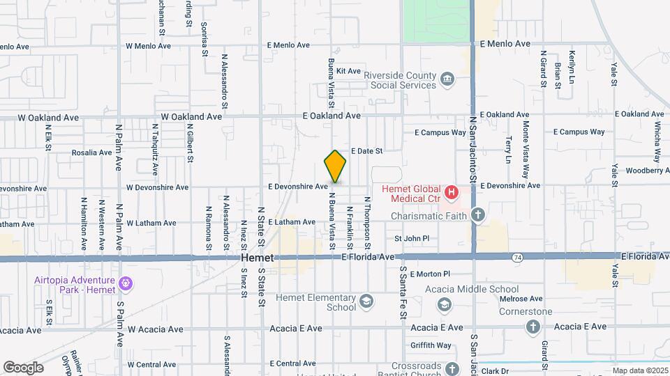 501 E Devonshire Ave Map and Location Details