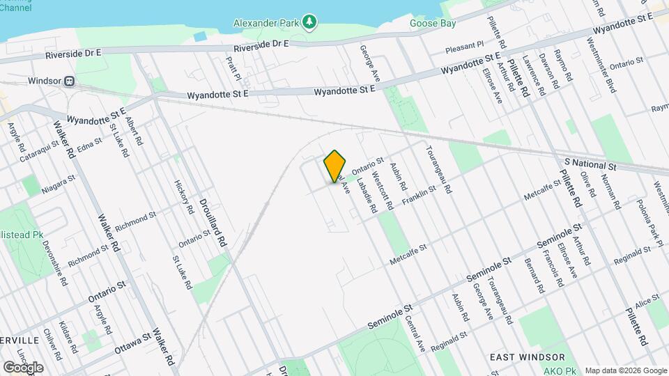 1210 Laurendeau Ave Map and Location Details