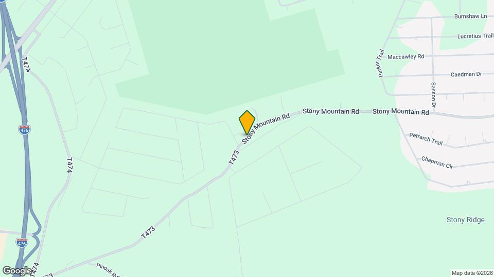399 Stony Mountain Rd Map and Location Details