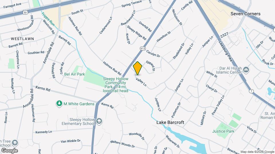 3242 Valley Ln Map and Location Details