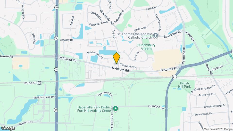 610 Lakeridge Ct Map and Location Details