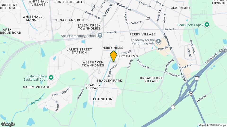 828 Shackleton Rd Map and Location Details