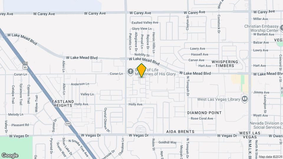 1956 Vista Malaga St Map and Location Details