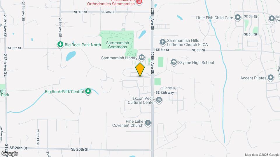 22718 SE 12th Pl Map and Location Details