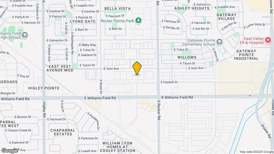 2264 S Wallrade Ln Map and Location Details