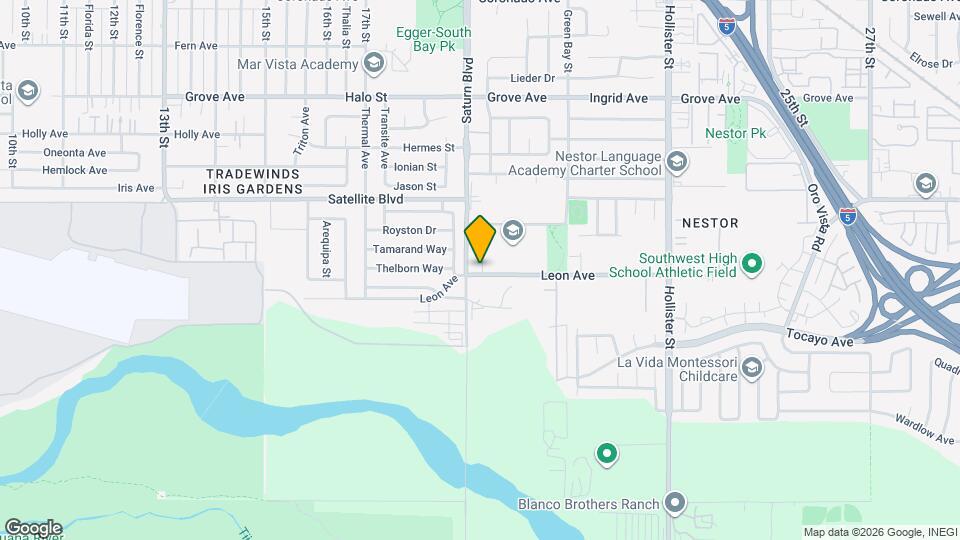 1675 Neptune Ave Map and Location Details