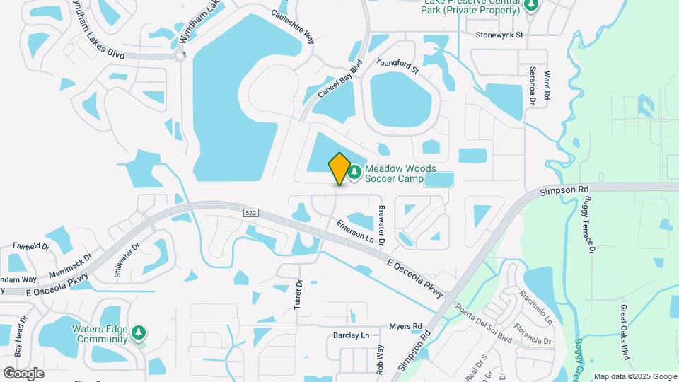 3293 Brewster Dr Map and Location Details
