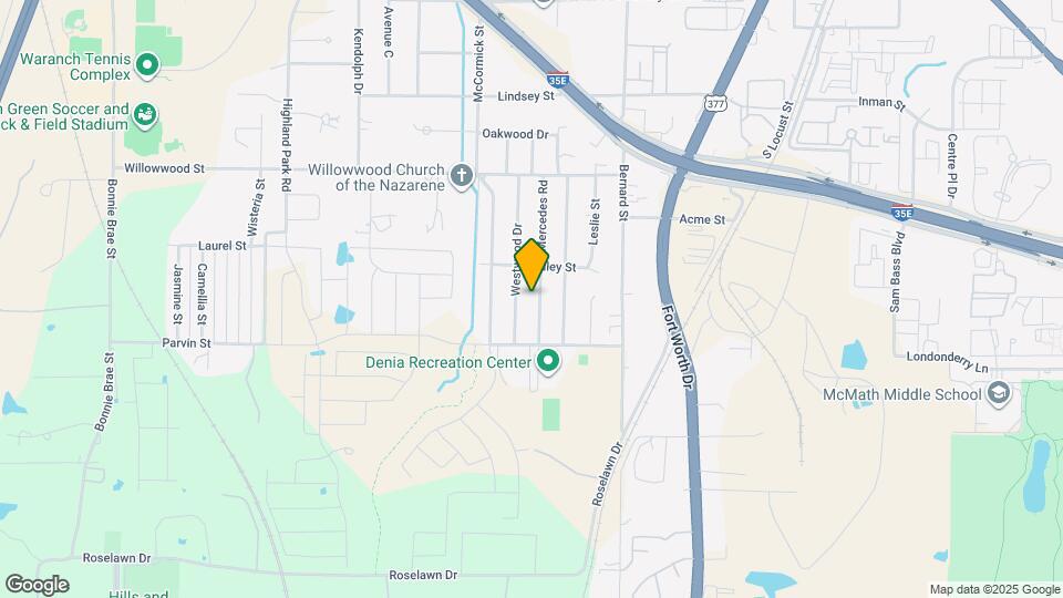 2302 Mercedes Rd Map and Location Details