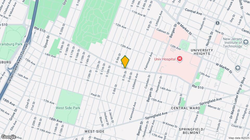 320 S Orange Ave Map and Location Details