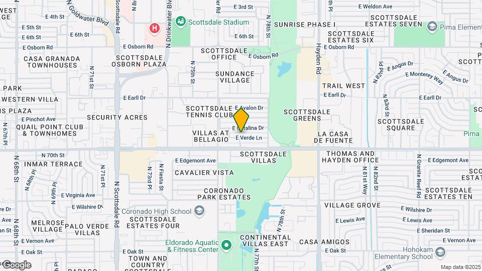 7702 E Verde Ln Mapa y Detalles de la Ubicación