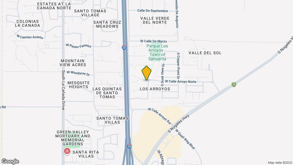 18362 S Avenida Arroyo Seco Map and Location Details
