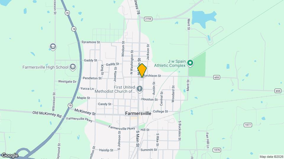 105 Short St Map and Location Details