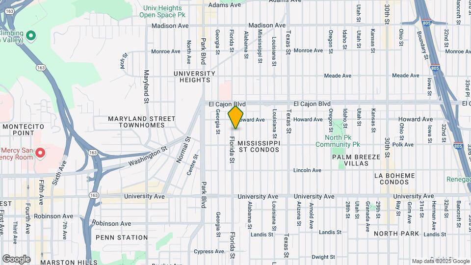 4153 Florida St Map and Location Details