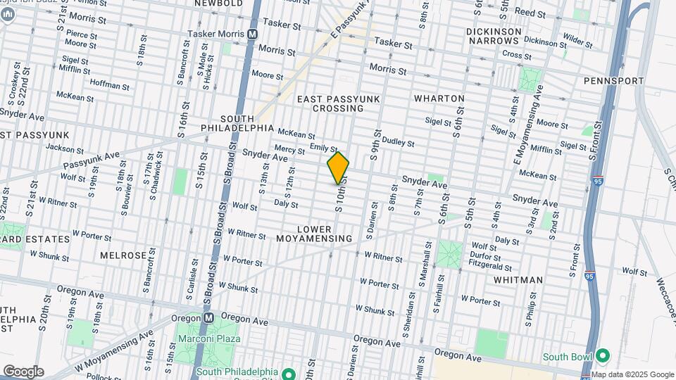 2140 S 10th St Map and Location Details