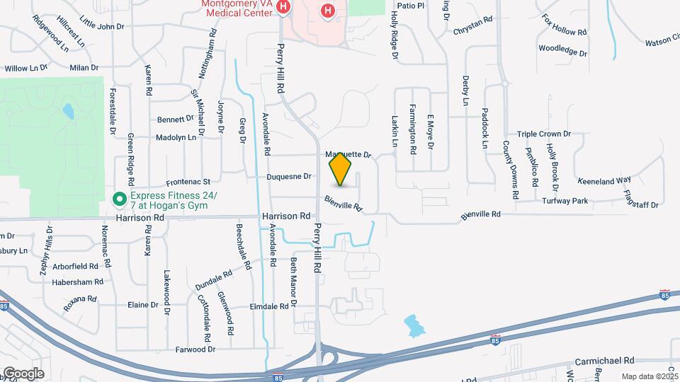 740 Duval Dr Map and Location Details