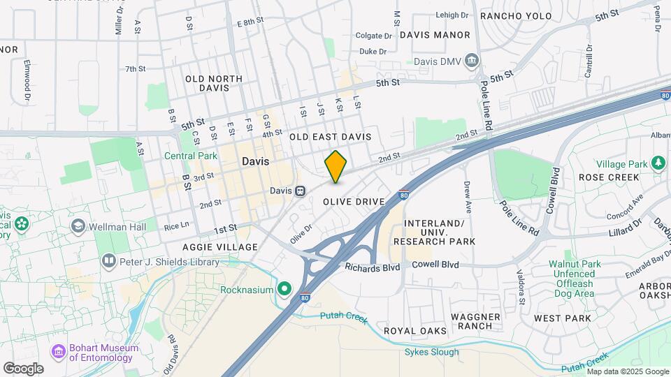 Ryder on Olive Map and Location Details