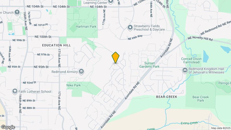 17831 NE 95th Ct Map and Location Details